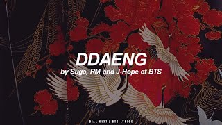 Download lagu DDAENG | Suga, RM & J-Hope (BTS - 방탄소년단) English Lyrics mp3