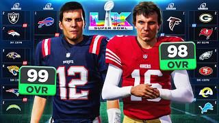 I Put 32 All-Time Teams Into The NFL!