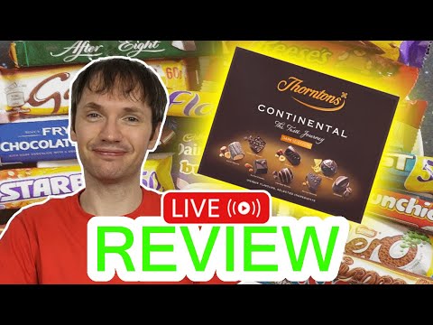 Thorntons Continental Dark Selection New Year Special Review - LIVE!