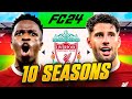 I Takeover Liverpool For 10 Seasons In FC 24