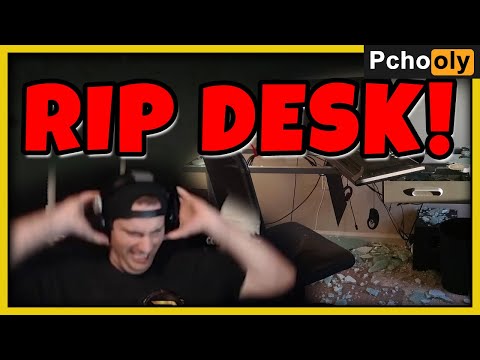 Pchooly: "RIP Desk!" - Destructive & Hilarious Warzone Rage Moments #39