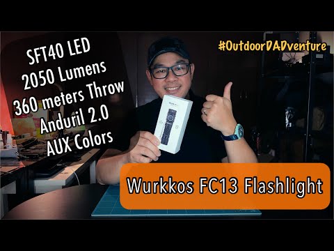 GEAR | Wurkkos FC13 (2050 lm + 360m Throw)