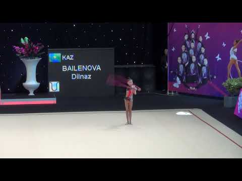 Dinasz Bailenova KAZ rope  Junior Final Miss Valentine 2019