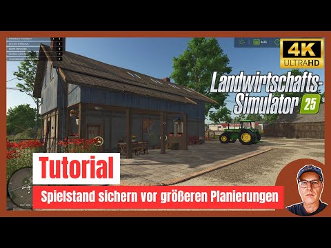 LS 25 Tutorial Savegame Backup, Rename game name