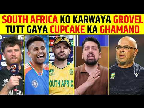 SOUTH AFRICA KO KARWAYA GROVEL TUTT GAYA CUPCAKE KA GHAMAND 😂#t20worldcup2026 #southafricacricket