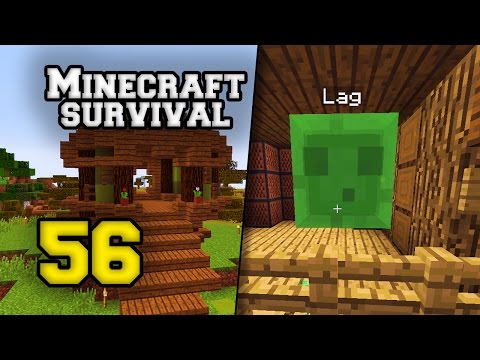Minecraft Survival E56 | New Village +Timelapse