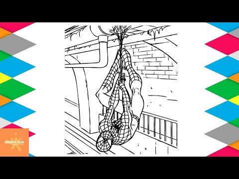 Spiderman No Way Home Coloring Pages | Spider-Man 2 Coloring