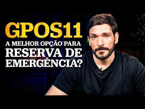 O MELHOR INVESTIMENTO PARA SUA RESERVA DE EMERGÊNCIA? |  GPOS11 (o novo ETF do Grupo Primo)