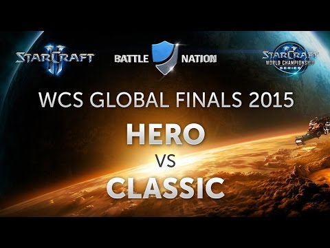 WCS Global Finals 2015: Ro8, herO vs Classic