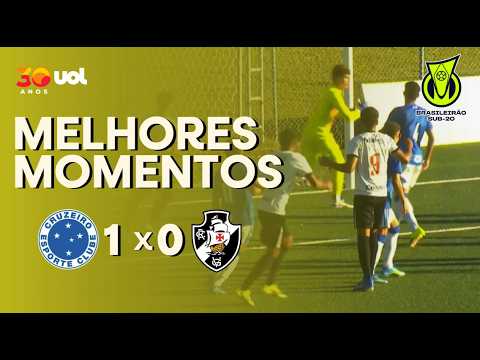Gols e melhores lances de Cruzeiro x Vasco da Gama