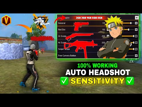 Free Fire Headshot Setting After Ob52 Update 2026⚡Best Sensitivity Settings ⚙️| Sensitivity Setting 