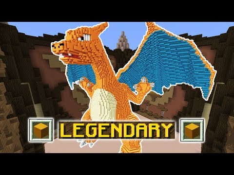 LEGENDARY CHARIZARD (Minecraft Build Battle)
