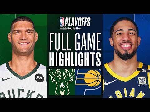 #3 BUCKS at #6 PACERS FULL GAME 4 HIGHLIGHTS April 28, 2024