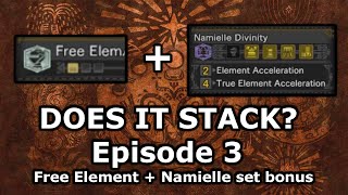 MHW IB - 150 BONUS ELEMENT?!! Does It Stack? Episode 3 - Free element + Namielle Divinity