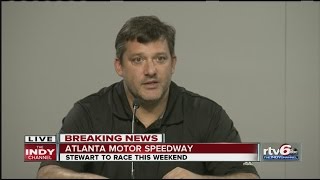Tony Stewart talks about return to racing