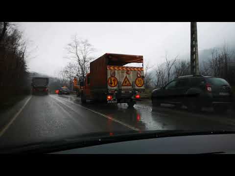 Lucrări DN12A Târgu Ocna - Comănești 12.12.2019