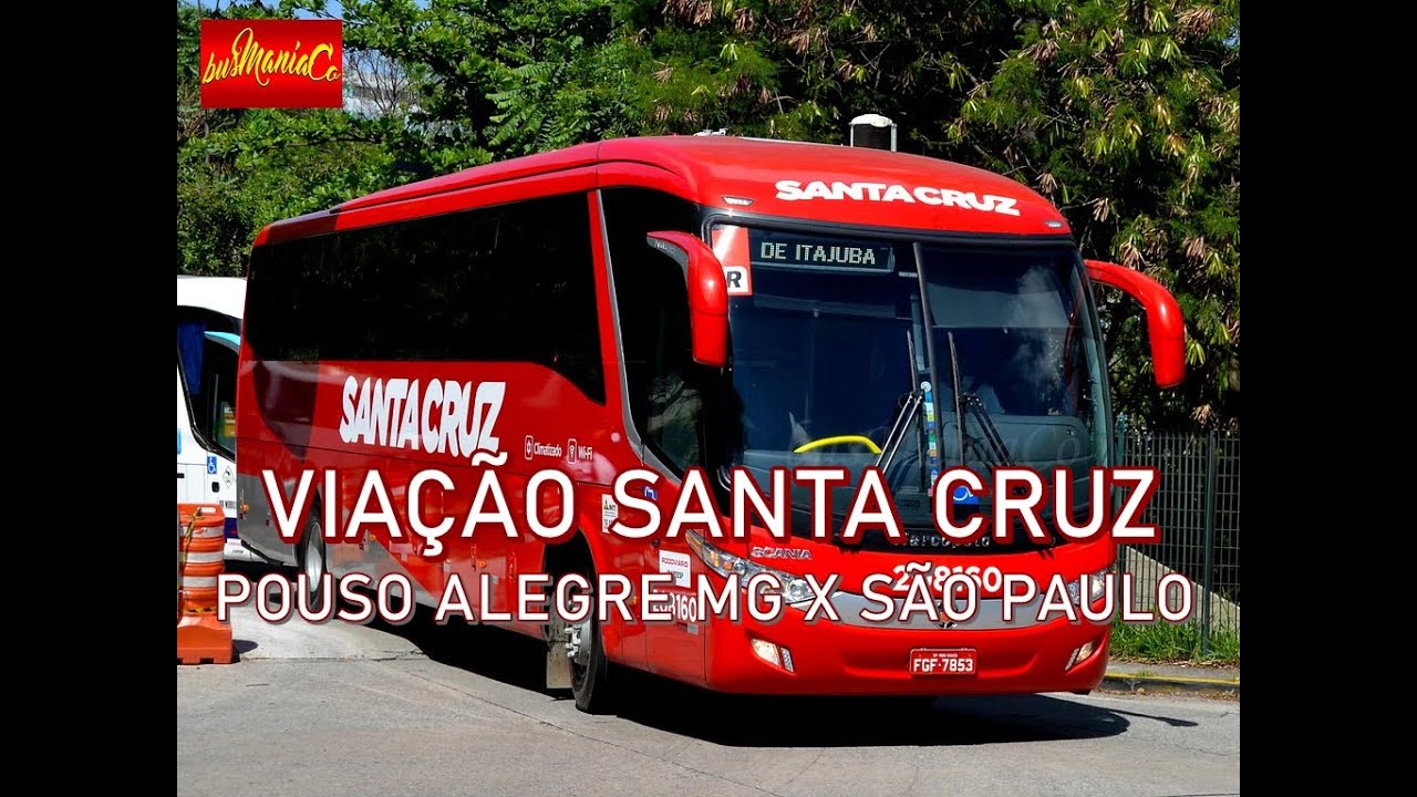 VIAJANDO DE POUSO ALEGRE X SÃO PAULO PELA VIAÇÃO SANTA CRUZ. Via Fernão Dias BR 381. #Paradiso #G7