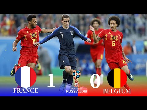 France vs Belgium 1 X 0  FIFA World Cup 2018 Semi Final All Goals & Highlights