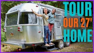 Airstream 27FB International Tour 🏠 Big Enough to Full 