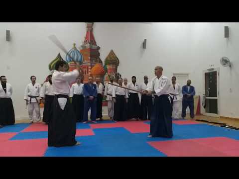Sensi Mohamed ELSayed - Aikido Bokken Techniques
