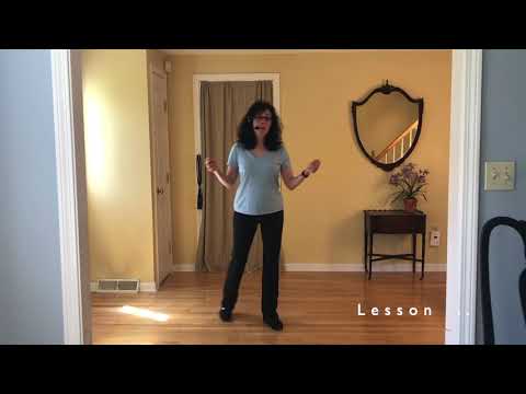 Country Line - L2 Line Dance Lesson & Dance Along - Music @ 4:36