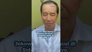 Download lagu Jokowi Bakal Muncul di Sidang Roy Suryo, Tunjukkan Ijazah SD hingga S1 mp3