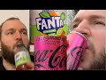 Coke Intergalactic Fanta Strawberry Kiwi DOUBLE REVIEW