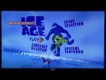 Ice Age Special Edition 2002 DVD Menu Disc 1 DVD TV VIZIO