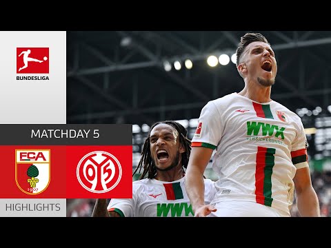 Resumen de FC Augsburg vs Mainz 05 Jornada 5