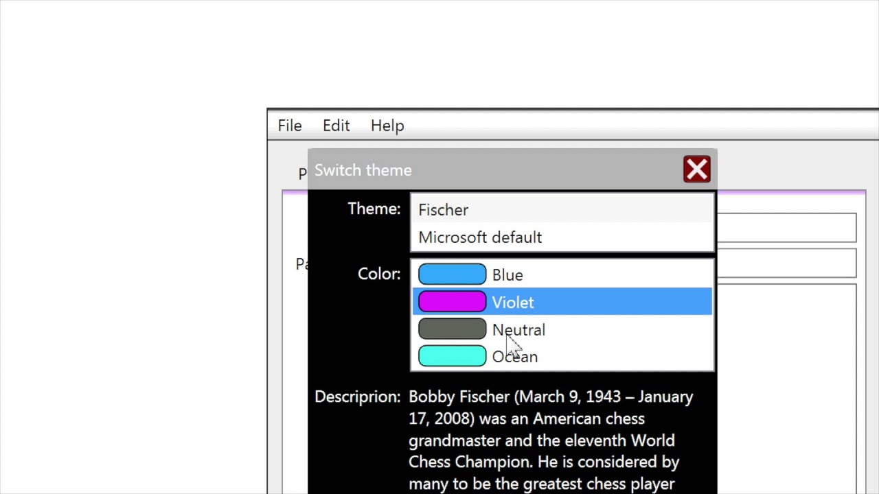 Free WPF Themes/ How to use it