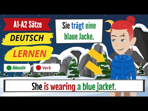 Deutsch lernen | Dativ _ Akkusativ | A1 _ A2 _ B1 |Deutsch im Alltag |ُ German for beginners | 3 |
