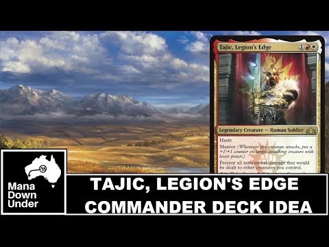 MTG Commander Deck Idea - Tajic, Legion's Edge (Trail by Fire)