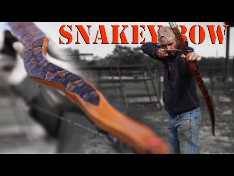 Snakey Selfbow! Can it shoot straight?