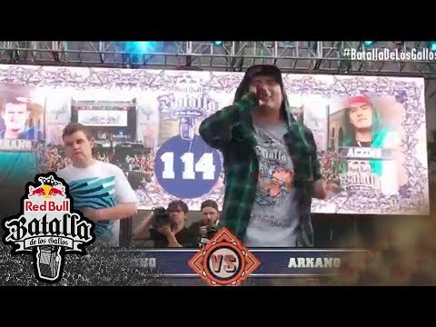 ACZINO vs ARKANO – Emparejamientos: Final Internacional Chile 2015 | Red Bull Batalla De Los Gallos