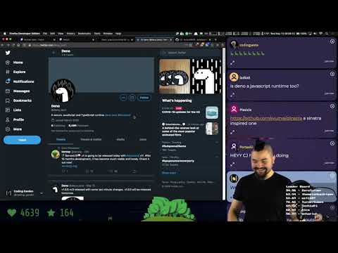 🦕✨🏷 | Node.js Developer Learns Deno v1 - Attempting to build a REST API to CRUD Dinosaurs