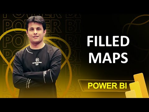 3.2 How to Creating a Filled Map in Power BI | Power BI Tutorials for Beginners | By Pavan Lalwani