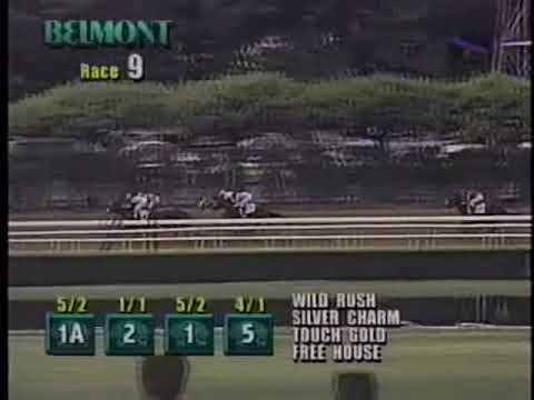 129th Belmont Stakes June 7, 1997 NYRA version   Silver Charm goes for the Triple Crown