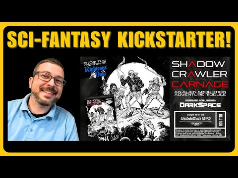New Sci-Fantasy Kickstarter for Shadowdark (Shadow Crawler Carnage)