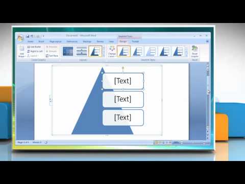 Microsoft® Word 2007: How to change colors of a flow chart on Windows® Vista?