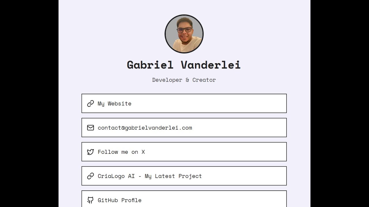 Creating a LinkTree Template with Lovable.dev