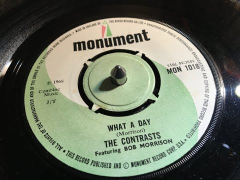 What A Day ~ The Contrasts Featuring Bob Morrison