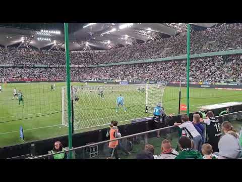 02.09.2022 r. Legia -  Radomiak 1-0, 83 minuta Rafał Augustyniak.