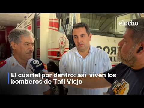 ASÍ VIVEN LOS BOMBEROS DE TAFÍ VIEJO