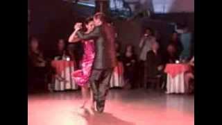 Cristina Sosa y Daniel Nacucchio @ Fruto Dulce Milonga ~ Sep 18 2013, D'arienzo "El Nene del Abasto"