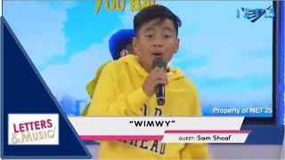 SAM SHOAF - WIMWY (NET25 LETTERS AND MUSIC)