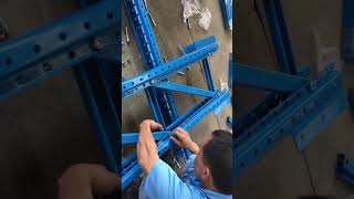 installation guiding of Cantilevel Rack 01