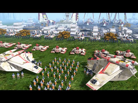Can Clones Re-Capture REPUBLIC FORTRESS?! - Gates of Hell: Star Wars Mod