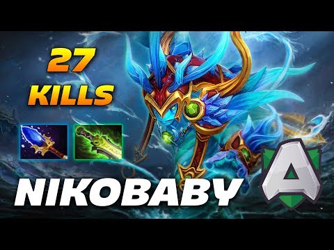 Nikobaby Morphling [27 KILLS] Dota 2 Pro Gameplay