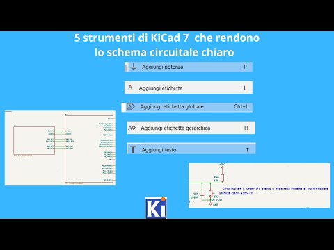 Padroneggia KiCad 7. Usa questi 5 strumenti per rendere il tuo schema circuitale chiaro
