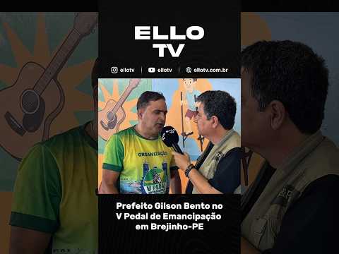 O prefeito Gilson Bento comemorou o grande sucesso do V Pedal de Emancipação, em Brejinho-PE
